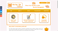 Desktop Screenshot of movingclaims.net